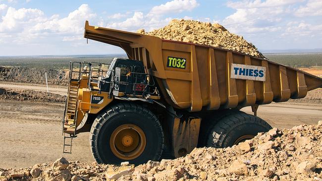 Thiess have various six-figure jobs on offer, with bonuses of up to $20,000 per annum. Picture: Supplied