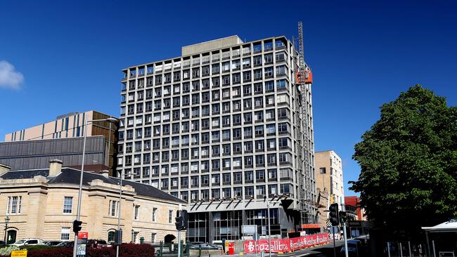 10 Murray St Hobart demolition work begins. Picture: SAM ROSEWARNE