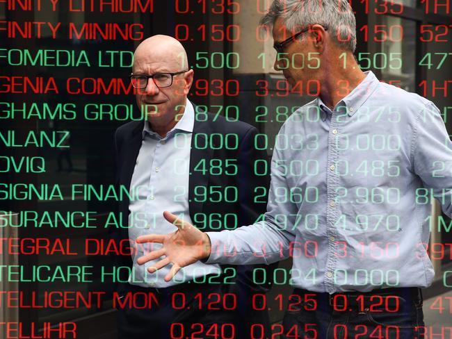 SYDNEY, AUSTRALIA - NewsWire Photos - APRIL 18 2023 - A general view of people walking past the ASX in Central Sydney. Picture NCA NewsWire / Gaye Gerard