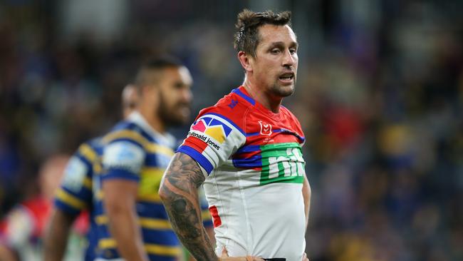 Mitchell Pearce scored the most negative points in 2019. Picture: Jason McCawley/Getty Images