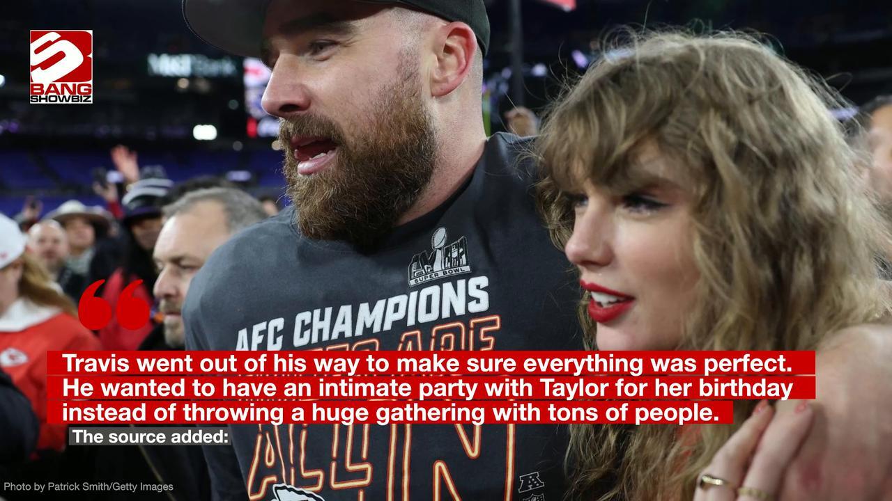 Travis Kelce hired private chef bartender for Taylor Swift's birthday bash