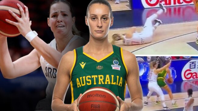 This infamous incident against Serbia is fresh in the minds of Steph Talbot and the Opals.