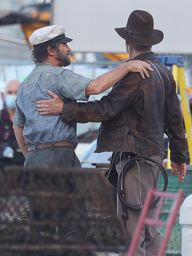 Antonio Banderas also stars alongside Ford in the movie. Picture: Robino Salvatore/GC Images