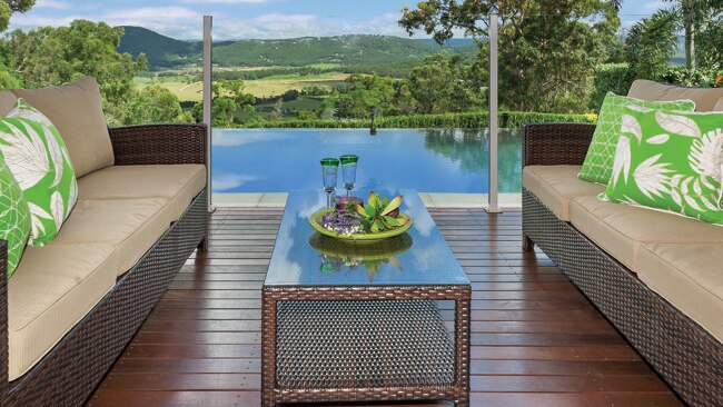 The RSL Art Union prize home at 50 Musgrave Drive, Yandina Creek on the Sunshine Coast, which will be drawn on July 29.