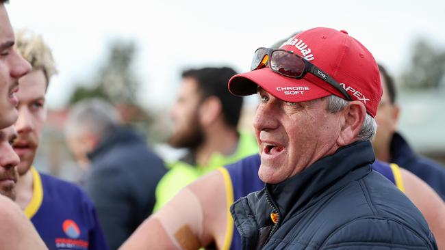 Rupertswood coach Arron Bray.Picture: George Salpigtidis