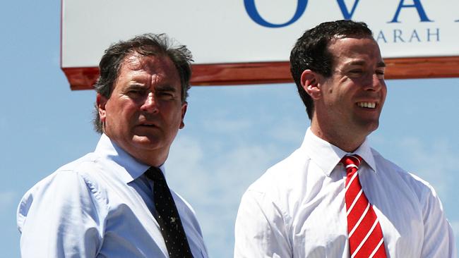 Andrew Gordon (right) has emerged as the frontrunner to buy the Dragons.