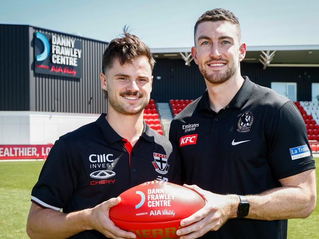 St Kilda and Collingwood will play in this year’s Spud’s game. (Photo by Michael Willson/AFL Photos via Getty Images)