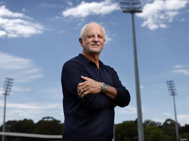 Former Socceroos coach Graham Arnold has opened up on his dramatic exit from the national team, and his plans for the future. Picture: Richard Dobson