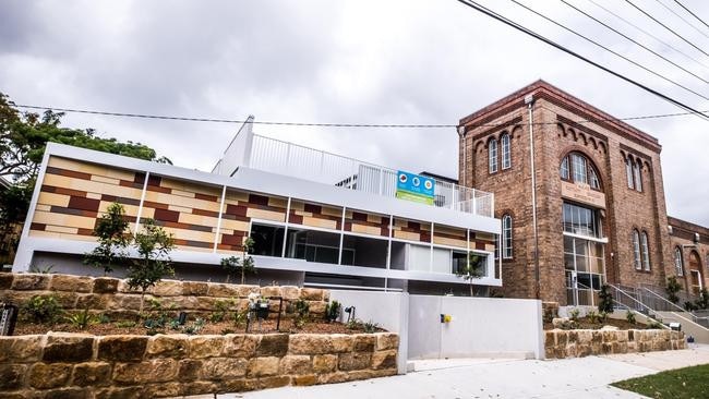 The Giraffe Early Learning Centre at Balgowlah situated in a former electricity substation. Picture: Supplied