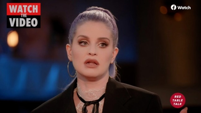 Kelly Osbourne has opened up about her drug and alcohol addictions (Red Table Talk)