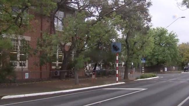 Unley Primary School is on high alert after receiving multiple reports of strangers approaching students. Picture: 7NEWS