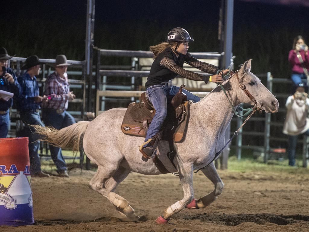 Rylee Bell at Gargett Rodeo Saturday 3 June 2023 Picture: Michaela Harlow