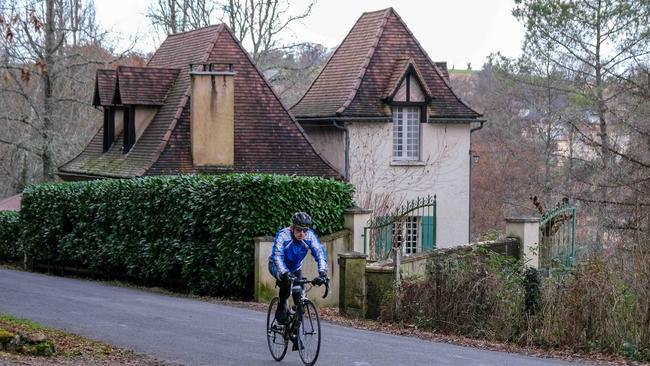 La Forge, the stately new home of Brittany Higgins and David Sharaz in the French village of Lunas. Picture: Jacquelin Magnay