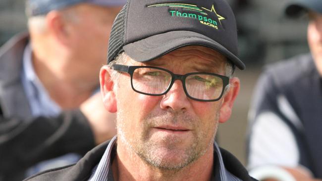 Trainer Brett Thompson can land a winner with Winter Moon. Photo: Grant Guy