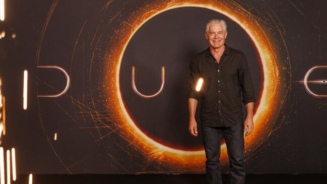 MacLachlan at the premiere of the Dune remake. Picture: Supplied