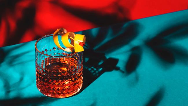 The tipple of choice on board is a Sazerac.