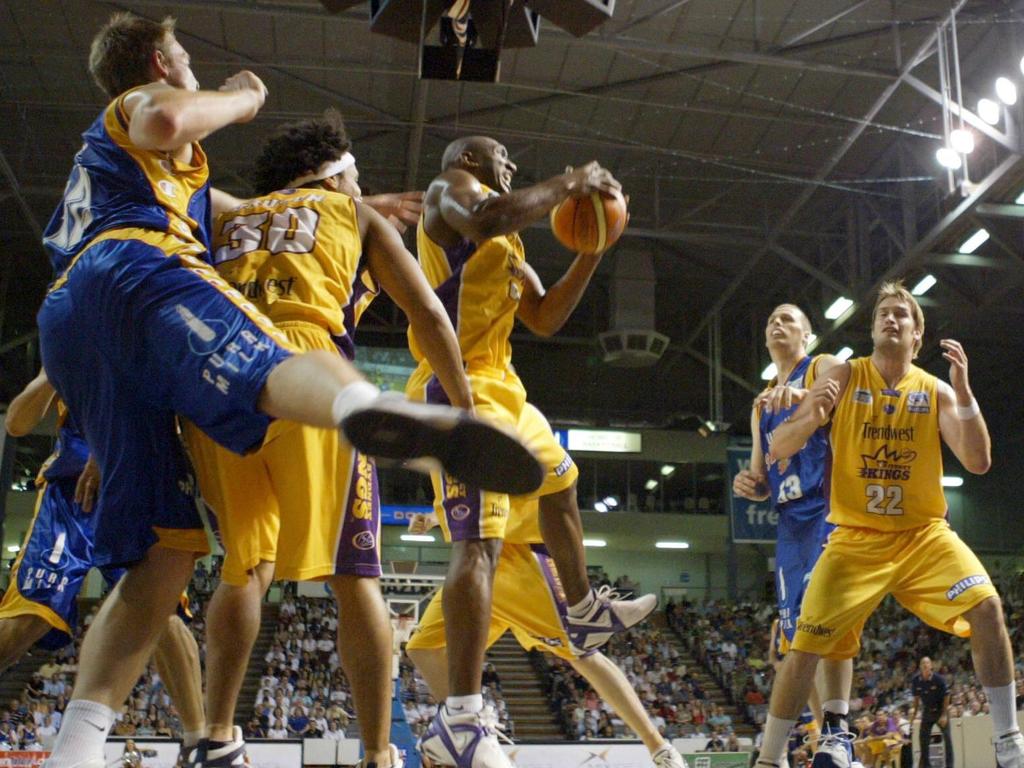 Rolan Roberts was an imposing figure for the Sydney Kings.