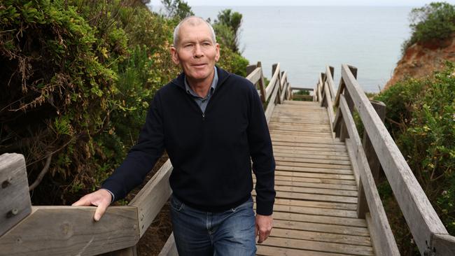 Stephen Bambery is in full remission after receiving CAR T-cell therapy in 2022 as part of a clinical trial. Picture: Alex Coppel