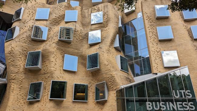 Open air museum of bad architecture.... UTS Business School.