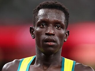 Peter Bol at Tokyo 2020. Photo - Getty Images