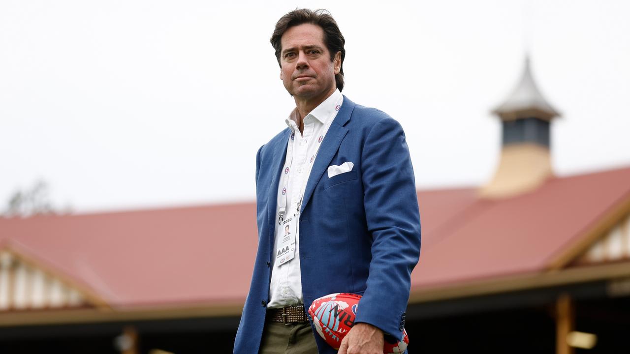 Gillon McLachlan is set to walk away from AFL headquarters. Picture: Michael Willson/AFL Photos via Getty Images