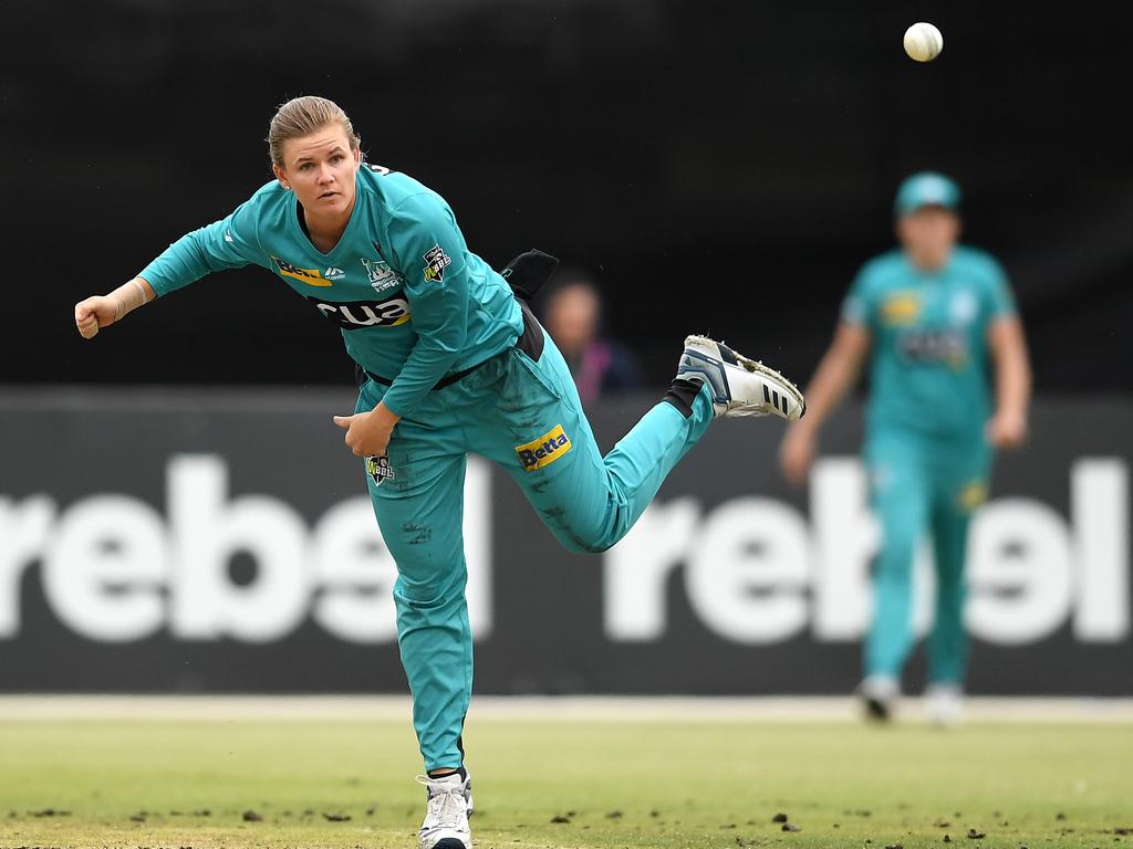 Brisbane Heat skipper Jess Jonassen. (Photo by Quinn Rooney/Getty Images)