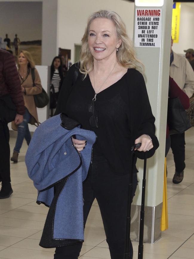 Silver screen icon Rebecca Gibney didn’t seem to have a care in the world... Picture: Media Mode