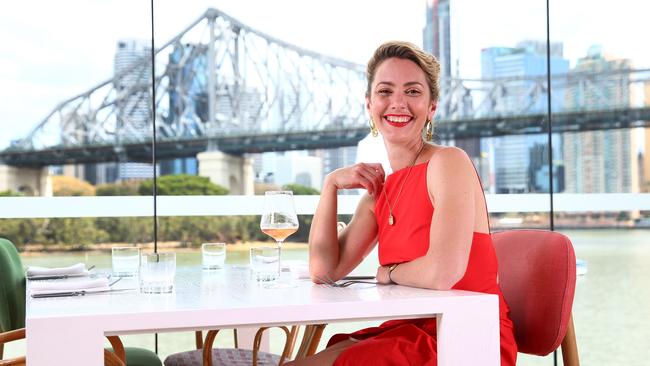 Arc Dining chef Alanna Sapwell in the restaurant at Howard Smith Wharves Picture: Adam Head