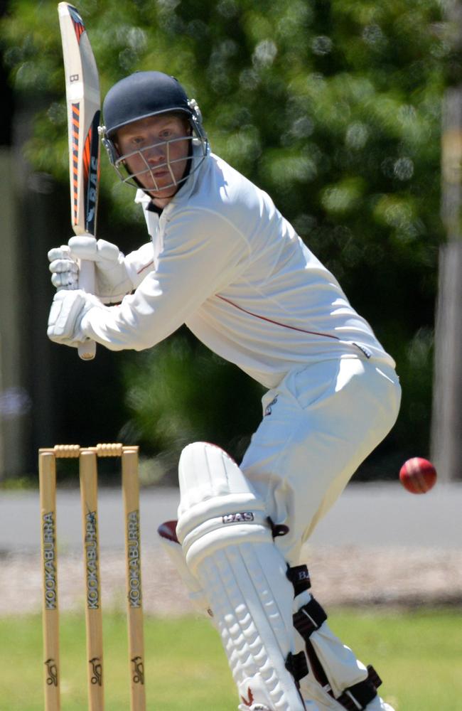 Matt Cox batting for HSD.