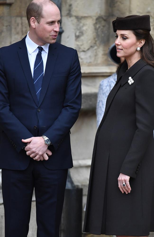 Catherine, Duchess of Cambridge, is expected to give birth within the next couple of weeks. Picture: James Whatling/MEGA