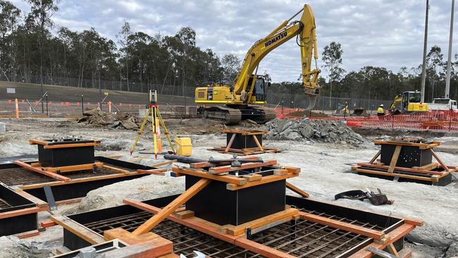 The Greenbank mega battery will be ready for use and completed by 2025. Picture: Seam Spatial