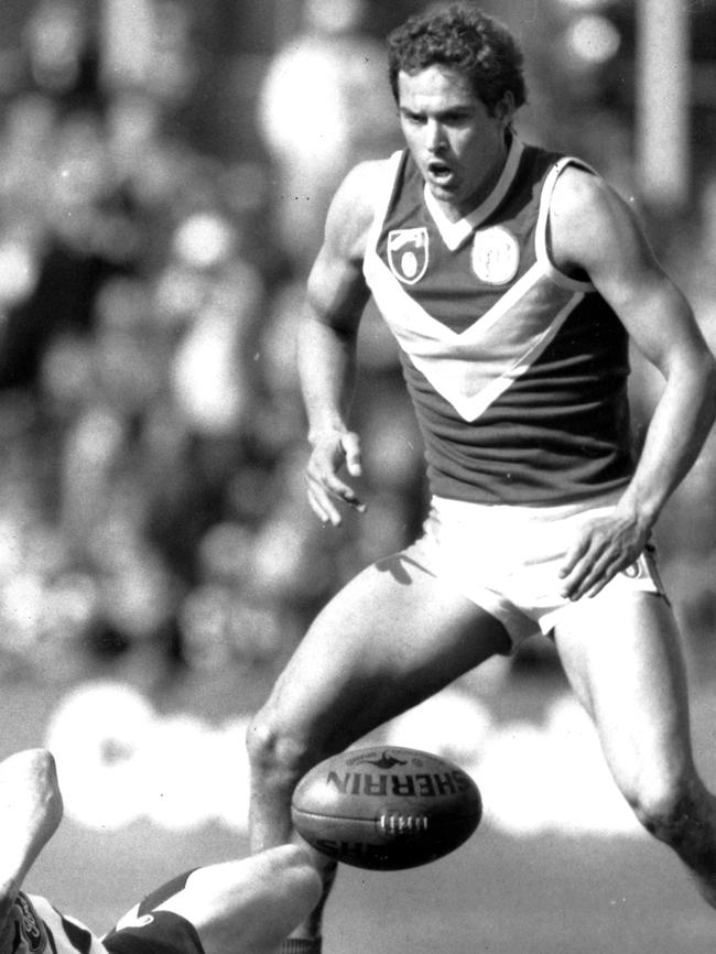 Martin Leslie was taken at pick number one from then-SANFL team Port Adelaide to play for the Brisbane Bears.