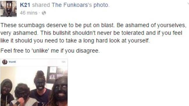 Adelaide-based band K21 got involved in the debate ...