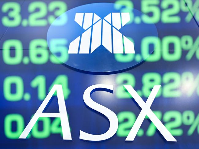 SYDNEY, AUSTRALIA - NewsWire Photos November 23, 2021: A multiple exposure photo showing Information boards at the Australian Securities Exchange, Sydney. Picture: NCA NewsWire / James Gourley