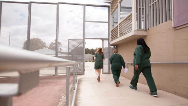 Women inmates inside Mulawa prison where the Willet protection unit for female killers and child rapists is located. Picture: <a href="http://www.sbs.com.au/news/insight/article/2016/11/07/daily-life-inside-womens-maximum-security-prison" target="_blank">SBS-TV</a>.