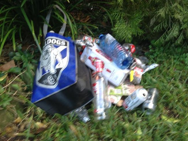 Several empty vodka bottles were found on the site.