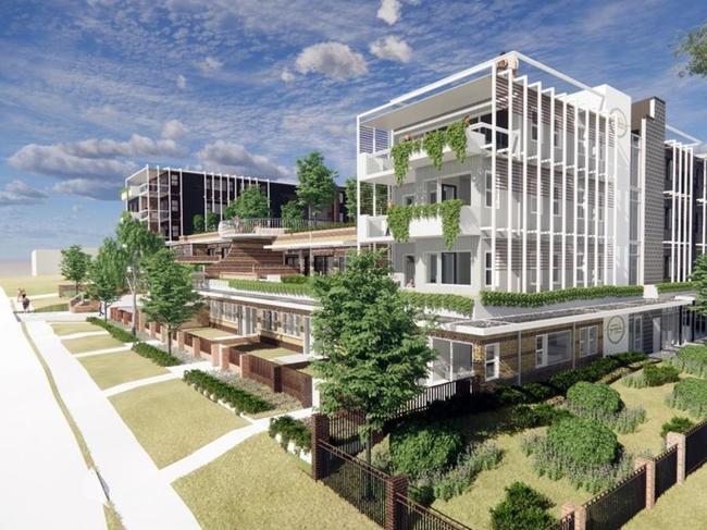 Diggers @The Entrance has lodged plans to build a $36.2 million seniors living complex and a new $1.5 million two-storey car park on the site. Picture: supplied