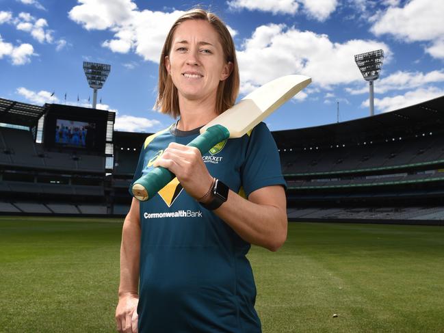 Australian team cricketer Rachael Haynes at the MCG. Picture: Tony Gough