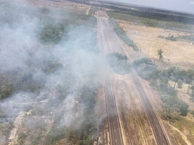 Bushfires NT are fighting fires across the greater Darwin region.