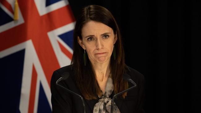 New Zealand's Prime Minister Jacinda Ardern had previously said that a second round of cases could happen. Picture: Marty Melville/AFP