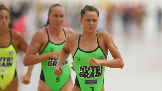 Lizzie Welborn finished third in the Nutri-Grain ironwoman series.