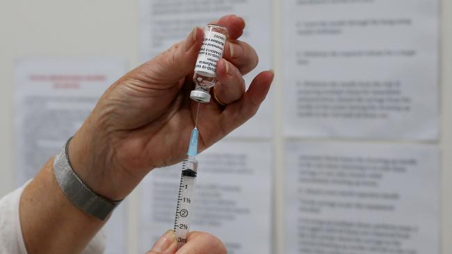 The Burraneer Family Practice had to throw out 100 COVID-19 vaccinations. Picture: Getty