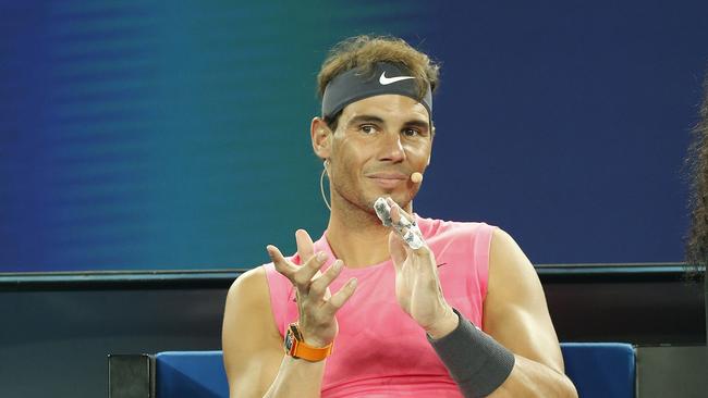 The ‘king of clay’ at the bushfire funraising ‘Rally for Relief’ event