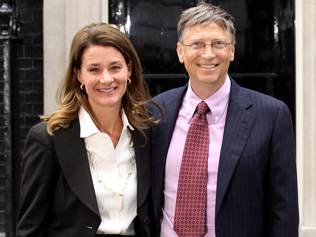 Bill Gates and wife Melinda split in 2021 after 27 years of marriage. Picture: Oli Scarff/Getty Images