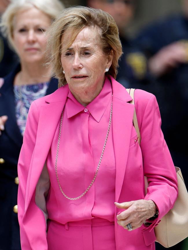 Joe Biden’s sister Valerie Biden Owens, arrives at the courthouse. Picture: AFP