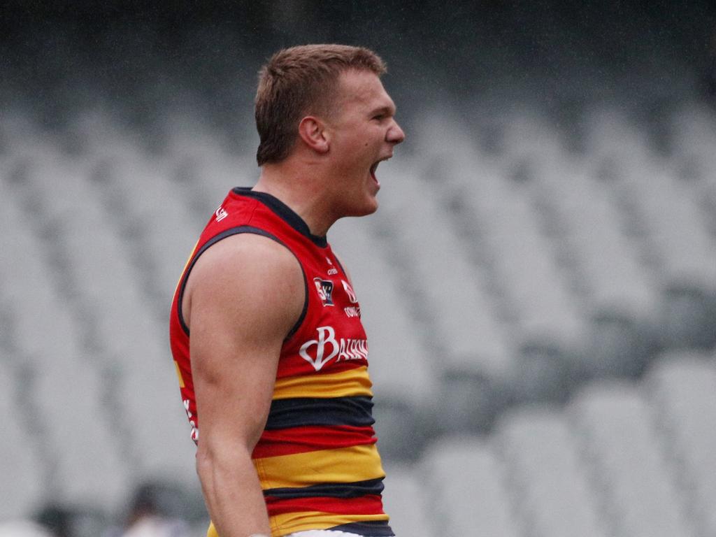 Crows father-son prospect Tyler Welsh. Picture: Peter Argent