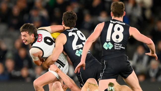 Zak Butters has been named. Picture: Morgan Hancock/AFL Photos