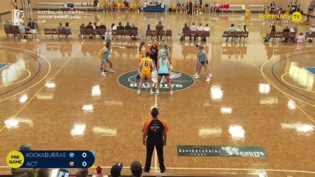 Replay: NSW Kookaburras v ACT (U18 Girls) - Australian Country Junior Basketball Cup Day 1