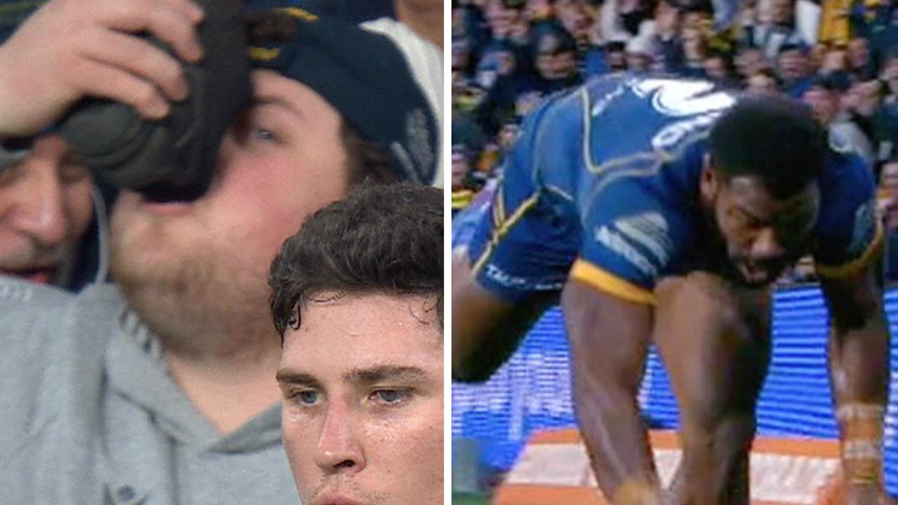 Sealed with a ‘shoey’: Eels stun with ‘absolutely incredible’ try of the year contender