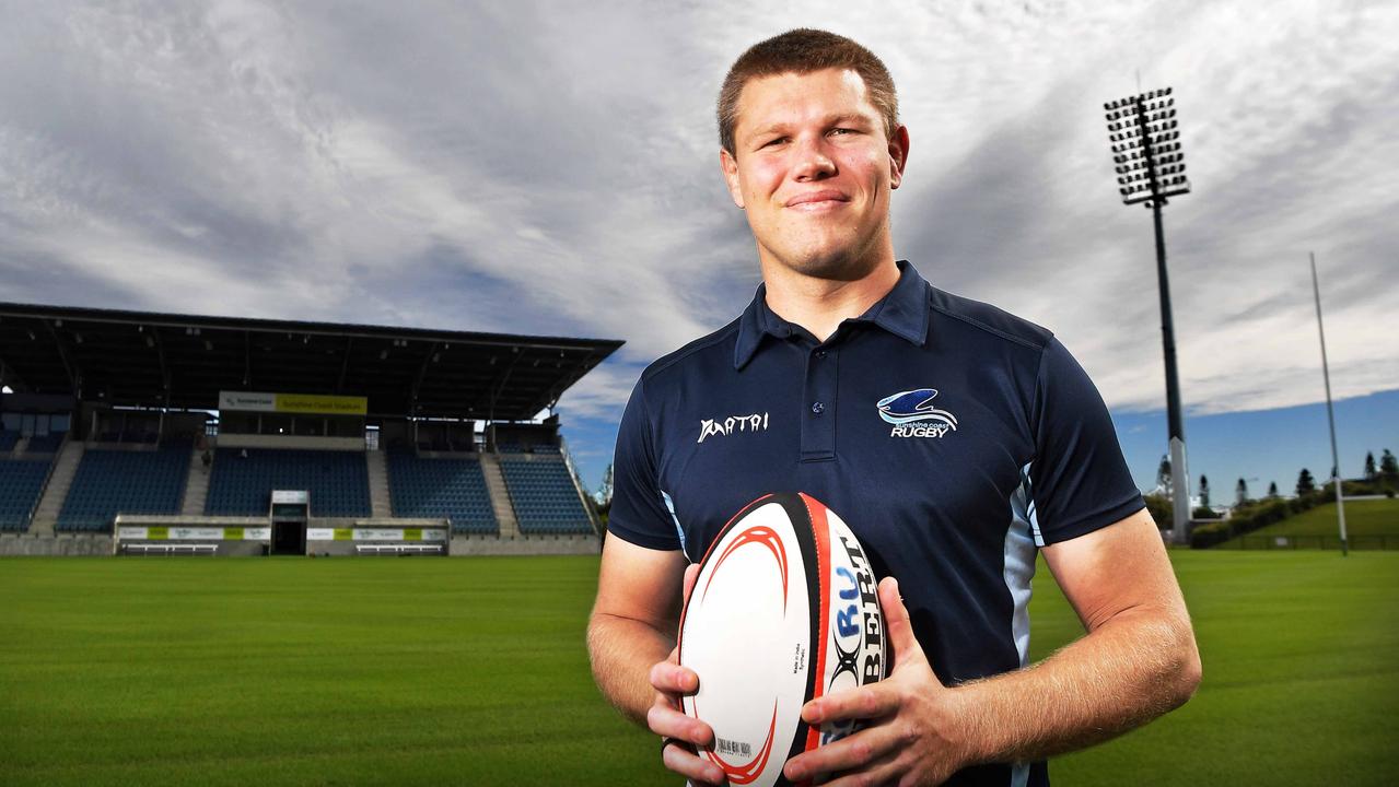 Former Wallaby Blake Enever is now offering private rugby union coaching on the Sunshine Coast. Picture: Patrick Woods.